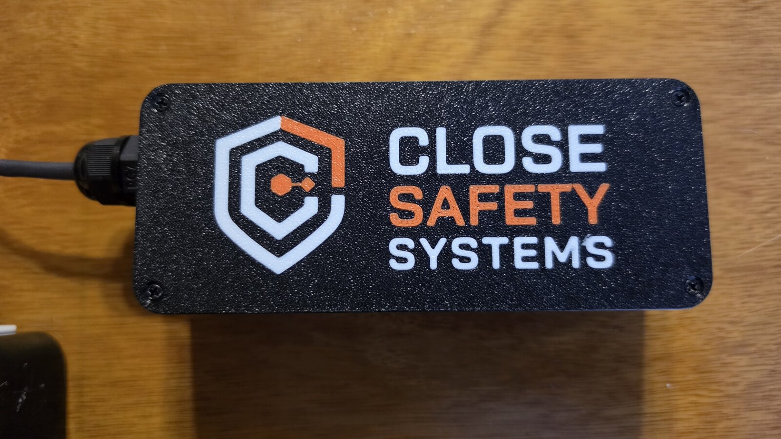Close Safety Systems engineering field unit showing the CSS brand mark
